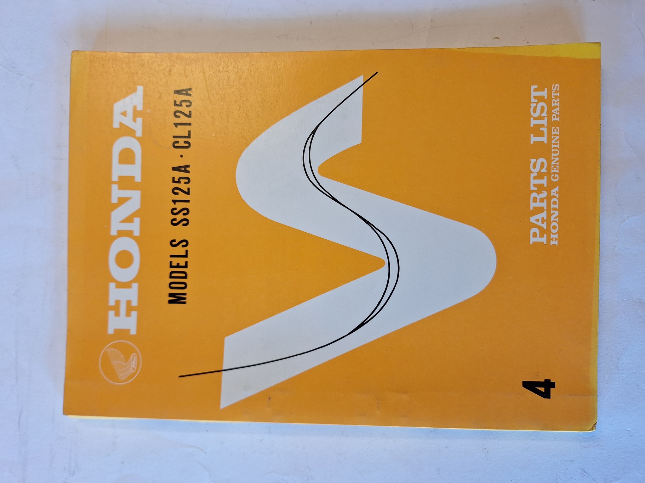 Bild von Ersatzteiliste  Honda  SS125A  142444